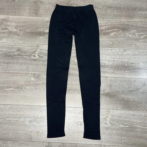 Tees By Tina Sorbtek Chevron Leggings Black On Size - Picture 9 of 11